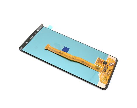 LCD displej (ekran) - Samsung A750F Galaxy A7 2018 + Touch screen black (crni) Full ORG EU (GH96-12078A) (MS).