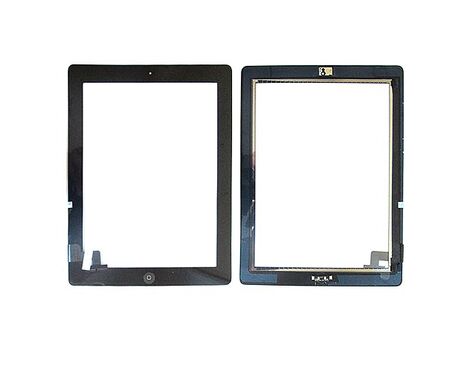 touchscreen - Apple iPad 2 + home dugme black (crni) (MS).