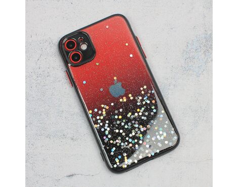 Futrola Frame Glitter - iPhone 11 6.1 crna.