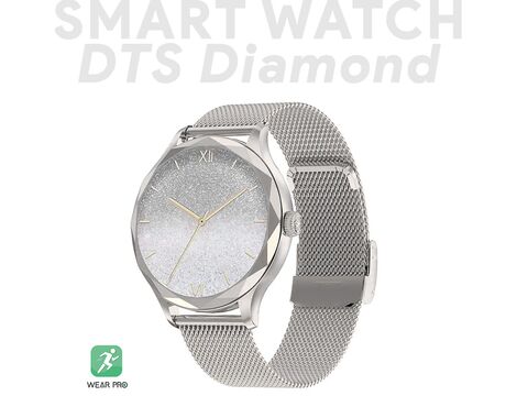 Smart Watch DTS Diamond srebrni (metalna narukvica).