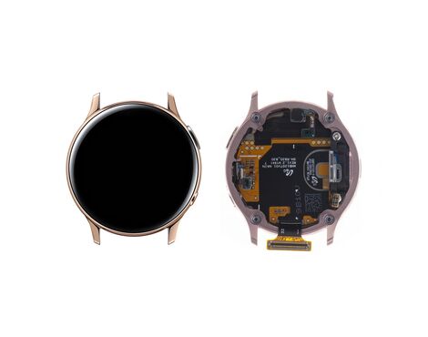 LCD displej (ekran) - Samsung R830/Galaxy Watch Active 2+touch screen rose gold Service Pack ORG/GH97-21104B.