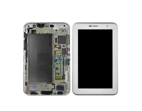 LCD displej (ekran) - Samsung P3100/Galaxy Tab 2 7.0+touch screen beli+frame Service Pack ORG.