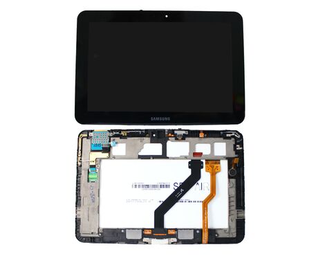 LCD displej (ekran) - Samsung P7300/Galaxy TAB 8.9+touch screen crni+frame Service Pack ORG SH.