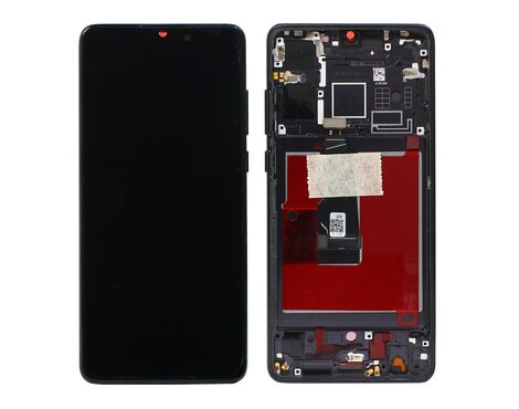 LCD displej (ekran) - Huawei P30 +touch screen crni OLED+frame crni.