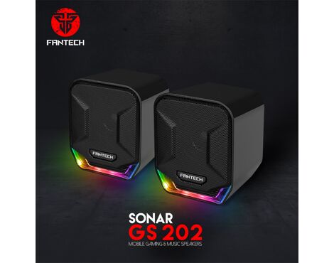 Laptop zvucnici Fantech GS202 Sonar crni.