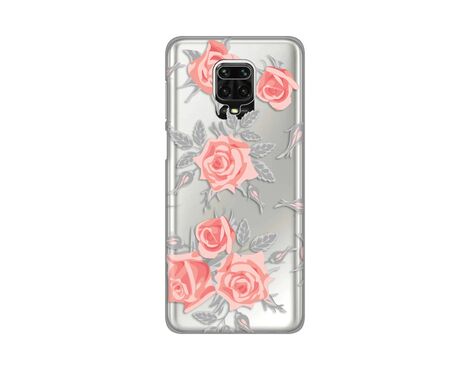 Silikonska futrola PRINT Skin - Xiaomi Redmi Note 9 Pro/Note 9 Pro Max/Note 9S Elegant Roses.