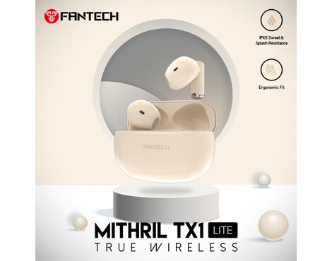 Bluetooth slusalice Fantech TX1 Lite Mithril bez.