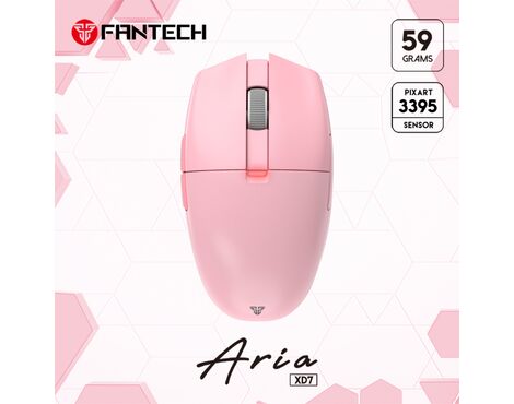 Mis Wireless Gaming Fantech XD7 Aria Sakura.