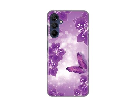 Silikonska futrola PRINT - Samsung A156 Galaxy A15 5G Butterfly And Flowers.