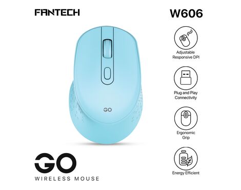 Mis Wireless Fantech W606 GO plavi.