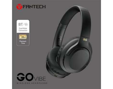 Bluetooth slusalice Fantech GO Vibe WH05 crne.