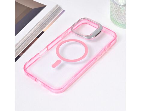 Futrola Magsafe Transparent - iPhone 16 Pro Max 6.9 pink.