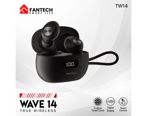 Bluetooth slusalice Fantech Wave 14 crne.