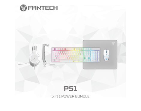 Combo set Gaming Fantech P51 Power 5u1 Space Edition.