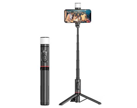 Selfie stick Q12S + tripod crni.