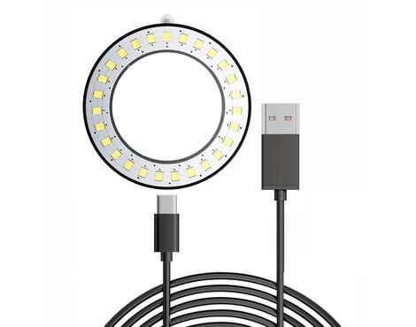 LED svetlo - mikroskop USB.