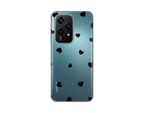 Silikonska futrola PRINT Skin - Huawei Honor 200 Lite Hearts.