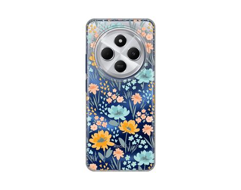 Silikonska futrola PRINT Skin - Xiaomi Redmi 14C/Redmi A4 Lovely Flowers.