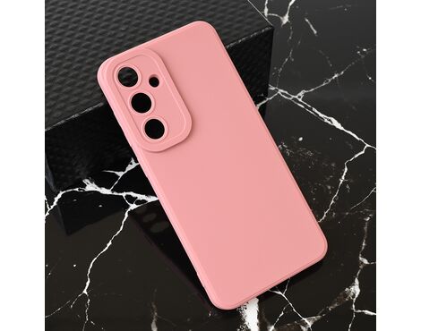 Silikonska futrola Teracell Giulietta - Samsung S721B Galaxy S24 FE mat tamno roze.