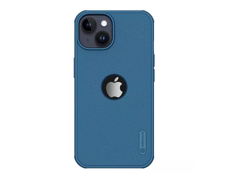 Futrola Nillkin Super Frost Pro - iPhone 15 plava (logo cut) (MS).