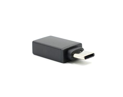 Adapter OTG Type C USB metalni crni (MS).