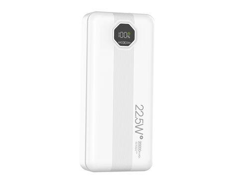 Univerzalna Back Up Baterija Moxom MX-PB95 20000mAh SCP22.5W+PD20W beli (MS).