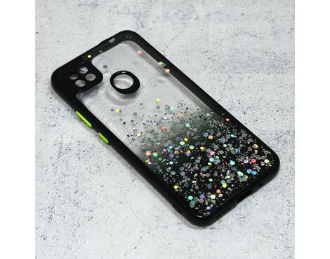 Futrola Frame Glitter - Xiaomi Redmi 9C/Redmi 10A crna.