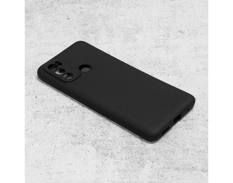 Silikonska futrola Teracell Giulietta - Motorola Moto G60/Moto G40 Fusion mat crna.