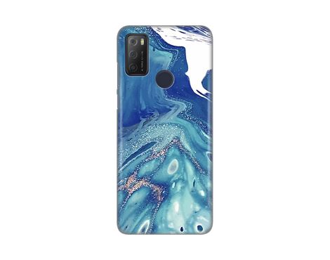 Silikonska futrola PRINT - Alcatel 1S (2021)/3L (2021)/A1 Alpha 21 Blue Marble.