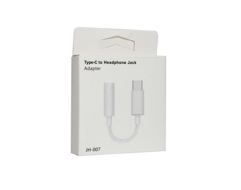 Adapter - slusalice TY-2 Type C na 3.5mm beli.