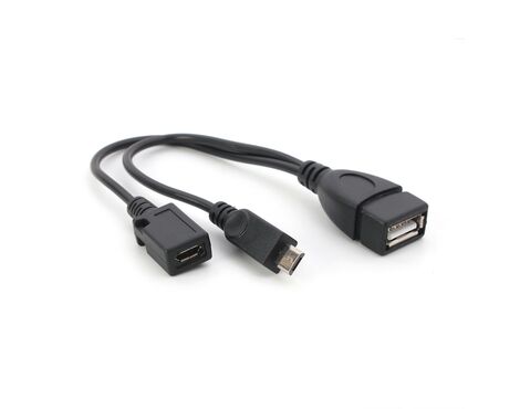 OTG kabl micro USB MZ crni.