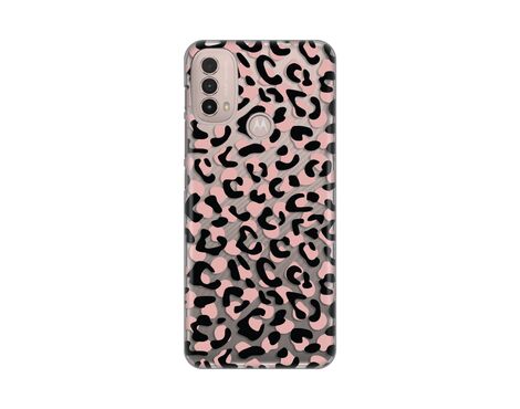 Silikonska futrola PRINT Skin - Motorola Moto E40 Animal.