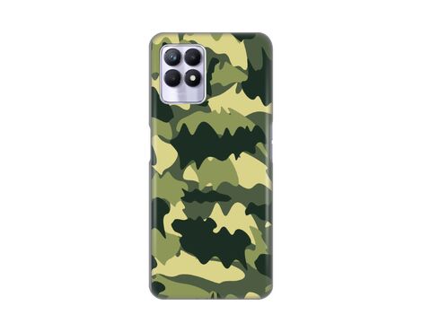 Silikonska futrola PRINT Skin - Realme 8i Army.