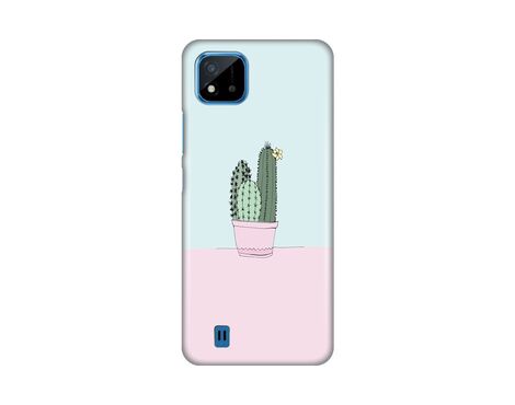 Silikonska futrola PRINT - Realme C11 2021/C20 Cactus.