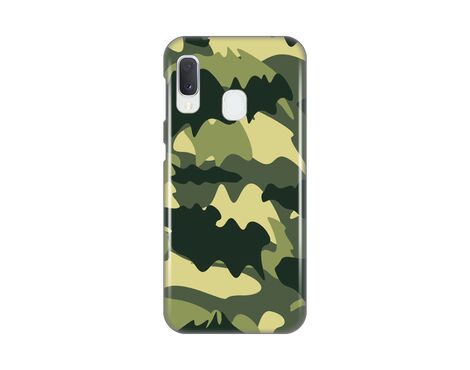 Silikonska futrola PRINT Skin - Samsung A202 Galaxy A20E Army.