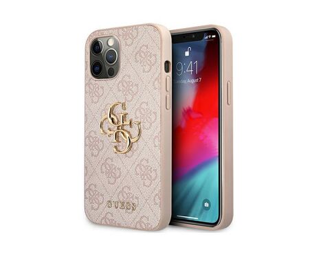 Futrola Guess Hc PC 4G Big Metal Logo - iPhone 12 Pro Max 6.7 pink (GUHCP12L4GMGPI).