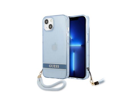 Futrola Guess Hc PC/TPU Translucent - iPhone 13 Mini plava(GUHCP13SHTSGSB).