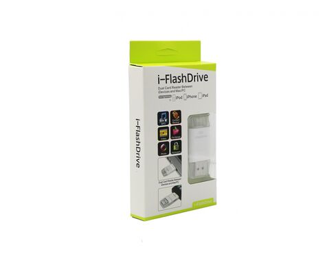 i-FlashDrive Dual Card Reader between iDevices and Mac/PC.