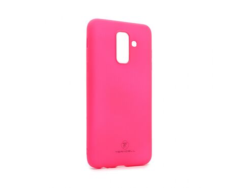 Silikonska futrola Teracell Giulietta - Samsung A605 Galaxy A6 Plus (2018) mat pink.