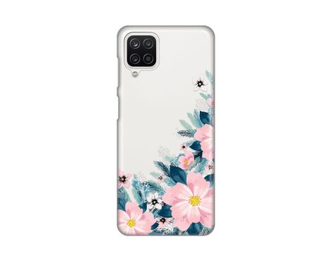 Silikonska futrola PRINT Skin - Samsung A125F Galaxy A12 Bright Flowers.