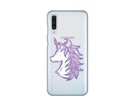 Silikonska futrola PRINT Skin - Samsung A307F/A505F/A507F Galaxy A30s/A50/A50s Purple Unicorn.