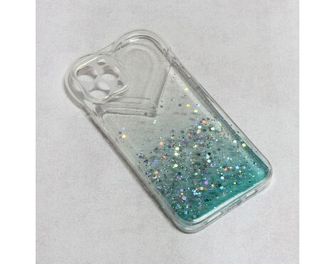 Futrola Heart Glitter - iPhone 12 Pro Max 6.7 mint.