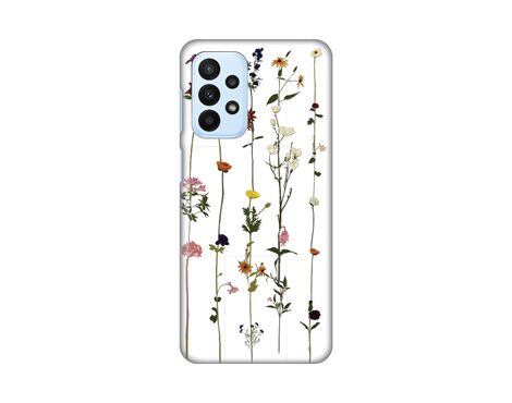 Silikonska futrola PRINT Skin - Samsung A235 Galaxy A23 Flower.