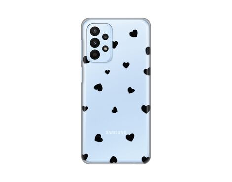 Silikonska futrola PRINT Skin - Samsung A235 Galaxy A23 Hearts.