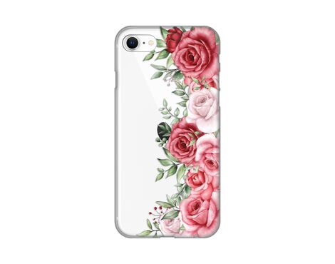 Silikonska futrola PRINT Skin - iPhone 7/8/SE (2020)/SE (2022) Wild Roses.