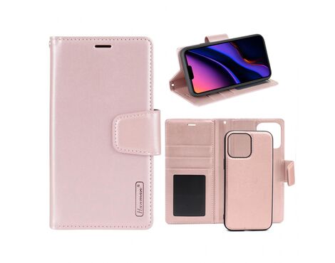 Futrola Hanman Canvas ORG 2u1 - iPhone 13 Pro roze.