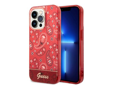 Futrola Guess Hc IML Electro Cam Raisley - iPhone 14 Pro crvena (GUHCP14LHGBNHR).