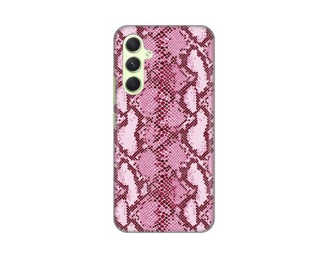 Silikonska futrola PRINT - Samsung A546B Galaxy A54 5G Pink Snake.