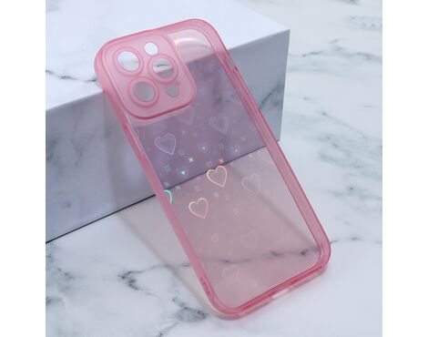 Futrola Heart Color IMD - iPhone 14 Pro Max 6.7 roze (MS).