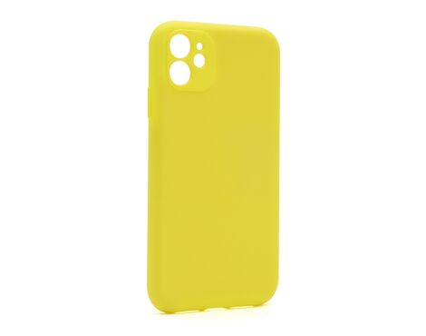 Futrola Soft Silicone - iPhone 11 (6.1) zuta (MS).